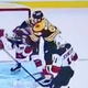 Boston’s Brad Marchand checks Ty Smith in the head. No whistle.